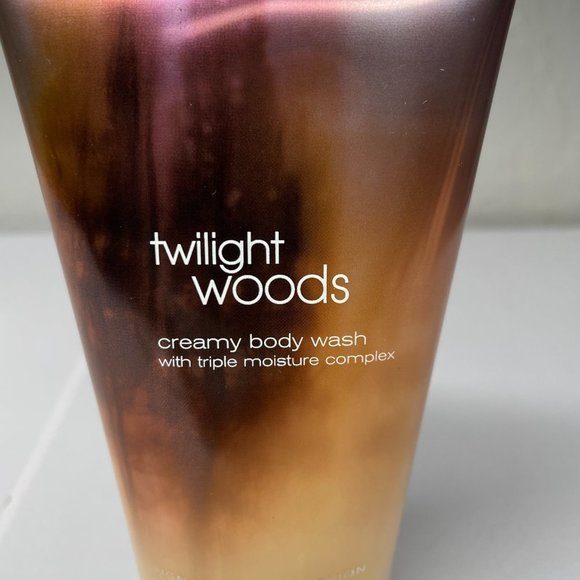 Bath & Body Works Signature Collection Twilight Woods Creamy Body Wash 8 oz Shea - Picture 2 of 6